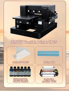 Europe Warehouse A3 UV DTF Flatbed Printer Transfer Stickers Flatbed UV LED Printer Laminating Machine Bundle Printer - Product Image 3