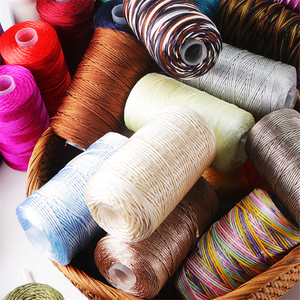 Hilo Textil <span class=keywords><strong>de</strong></span> Lana Tejido a Mano para Verano, Hilo Fino <span class=keywords><strong>de</strong></span> Seda <span class=keywords><strong>de</strong></span> Hielo con Seda Brillante Hueca para <span class=keywords><strong>Punto</strong></span> <span class=keywords><strong>de</strong></span> <span class=keywords><strong>Cruz</strong></span> y Costura, Envoltura para Sombreros y Cojines - Product Image 5