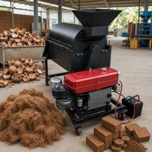 เครื่องสกัดใยมะพร้าวราคาโรงงาน เครื่องสกัดกากมะพร้าว - Product Image 4