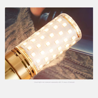 Nouvellement LED à spectre complet ampoule de maïs changeante en trois couleurs E27 E14 petite ampoule à LED domestique à économie d'énergie à visser