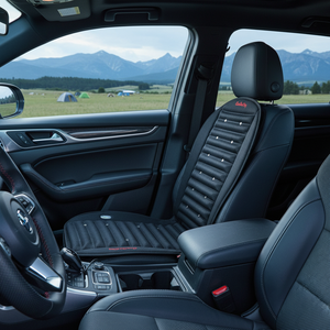 <span class=keywords><strong>Coussin</strong></span> de siège <span class=keywords><strong>chauffant</strong></span> et rafraîchissant de luxe en tissu sandwich pour <span class=keywords><strong>voiture</strong></span>, 12V, en mousse PE, avec fonction massage - Product Image 1