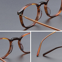 Montures de lunettes optiques haut de gamme en acétate, sur mesure, avec verres correcteurs médicaux
