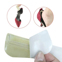 Vente chaude Réutilisable Auto-Adhésif En Daim Semelles Talon Pad Chaussure avec Poignées Doublure Soins Des Pieds Protecteur Talon Patch