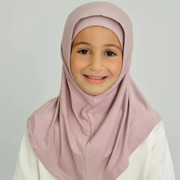 Iyi dikişler çocuklar eşarp Set lüks müslüman kızlar için pamuklu jarse başörtüsü anında Amira başörtüsü başörtüsü şallar
