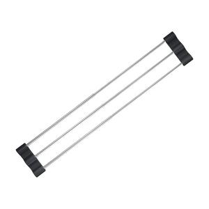 <span class=keywords><strong>Escurridor</strong></span> <span class=keywords><strong>de</strong></span> <span class=keywords><strong>platos</strong></span> <span class=keywords><strong>de</strong></span> cocina plegable para fregadero, estante <span class=keywords><strong>de</strong></span> secado <span class=keywords><strong>de</strong></span> <span class=keywords><strong>platos</strong></span> enrollable <span class=keywords><strong>de</strong></span> acero inoxidable 304 al por mayor - Product Image 5