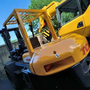 Carretilla elevadora diésel <span class=keywords><strong>TCM</strong></span> Mitsubishi 6m usada con capacidad de <span class=keywords><strong>7</strong></span> toneladas de China (Zhejiang) - Product Image 2