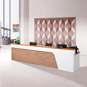 Customized <strong>Reception</strong> <strong>Desk</strong> Design Fancy Modern Office <strong>Reception</strong> Counter Front <strong>Desk</strong> Design - Product Image 5