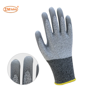 Excellente dextérité et respirabilité Gants HPPE anti coupure 5 confortables et doux avec revêtement en PU - Product Image 3