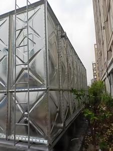 Réservoir d'eau modulaire boulonné de 10 m x 10 m x 2 m, 200 mètres cubes (200 000 <span class=keywords><strong>litres</strong></span>), réservoir d'eau en acier galvanisé à chaud - Product Image 5