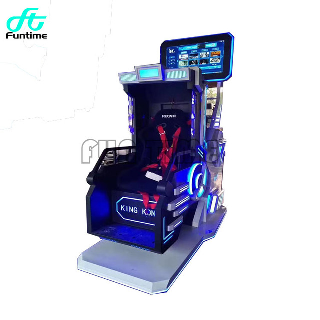 Exciting 360-degree Rotating VR Cinema Equipment Single-seat Indoor Entertainment Game Machine VR Theme Park