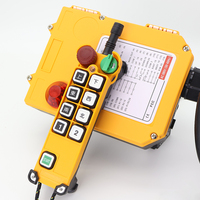 Control Remoto Industrial Inalámbrico F24-8D para Exteriores, Resistente al Agua, con 8 Botones, Doble Velocidad, Especial para Grúas