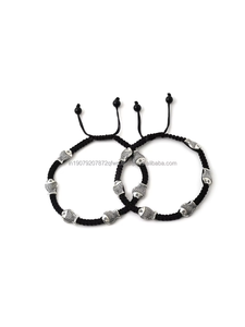 สร้อยข้อเท้ารูปปลาสำหรับผู้หญิง สายสีดำปรับได้ สไตล์โบโฮ เครื่องประดับเท้า ชุดลำลองสำหรับใส่ไปชายหาด - Product Image 4