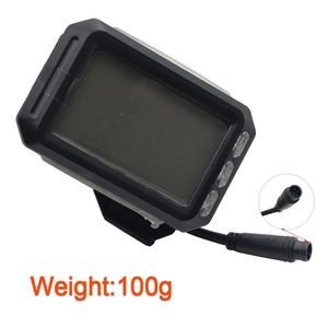 Accessoires pour trottinette électrique JP Jipin 36V-60V : Affichage LCD de puissance et vitesse, petite table carrée en aluminium - Product Image 2