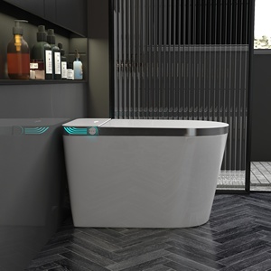 Sang trọng một mảnh WC tự động toliet tuôn ra mềm đóng thông minh thông minh nhà vệ sinh - Product Image 2