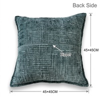 Coussins décoratifs de qualité supérieure en gros, housses de coussin carrées modernes, confortables et douces, décoration intérieure, fabrication sur mesure