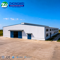 Entrepôt en acier galvanisé à chaud flexible et personnalisable, bâtiment intégré multifonctionnel pour le stockage et le traitement