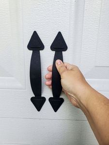 Kit de Herrajes Magnéticos Decorativos para Puertas de Garaje, Imitación de Bisagras y Manijas, Decoración para Puertas de Garaje, Estilo y Atractivo - Product Image 3