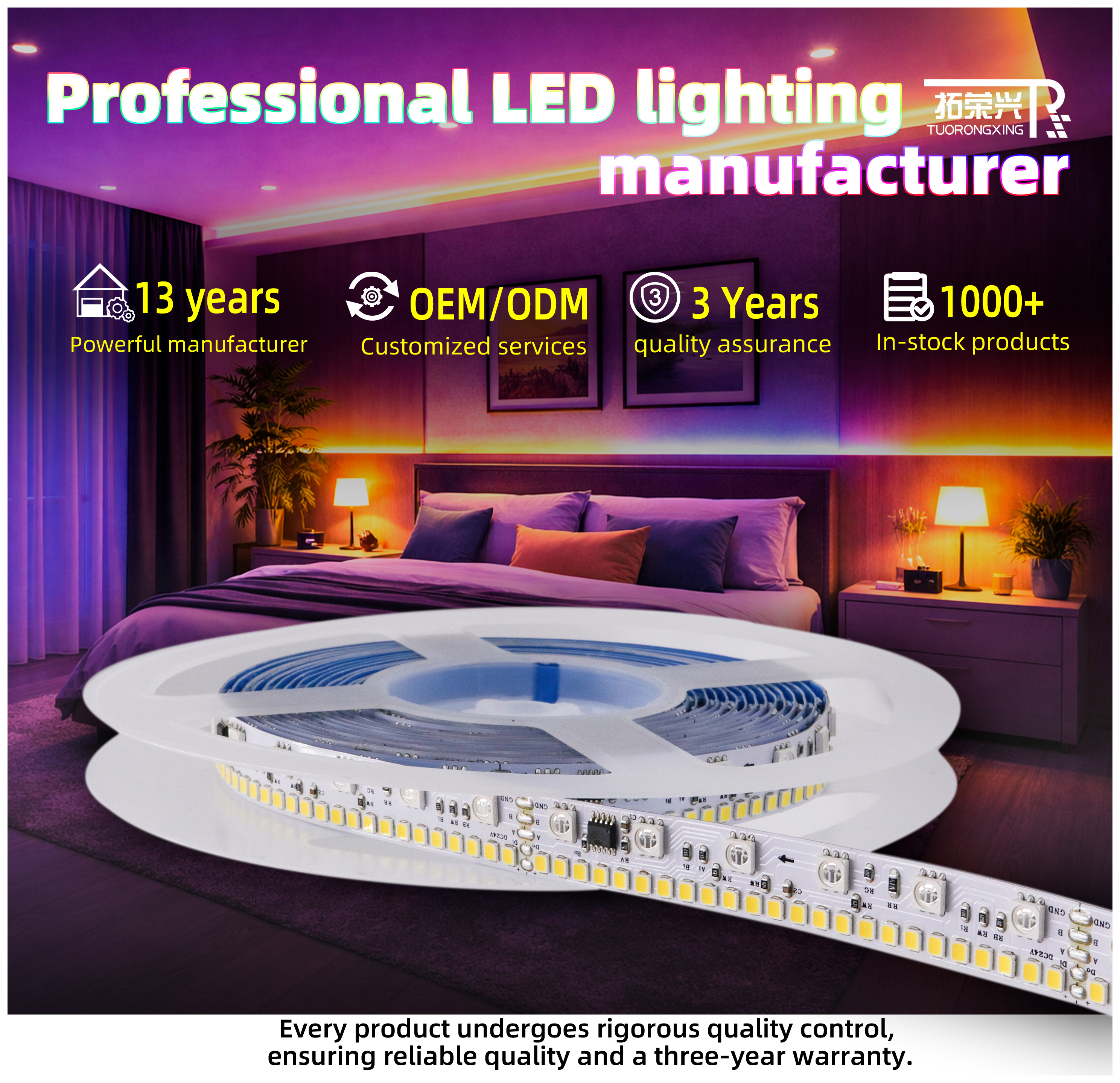 DMX512 Addressable RGB RGBW LED Strip Light 5050 2835 Pixel Programmable 24V IP67 Led Regulable 2700K 4000K 6000K