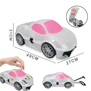 Cute Kids' Car-Shaped Luggage for Travel, High-Quality Toddler <strong>Suitcase</strong> - Product Image 1