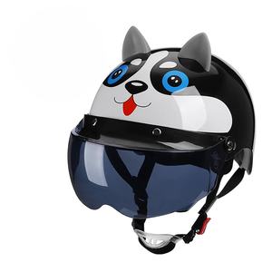 Casco Ligero de Motocicleta Vintage para Scooter, Motocross, Go-Kart, <span class=keywords><strong>Ciclomotor</strong></span>, Bicicleta Eléctrica, con Hebilla Rápida y Cara Descubierta para Adultos, Hombres y Mujeres - Product Image 4