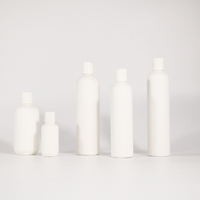 30ml 50ml 100ml 150ml 200ml 250ml 300ml 500ml 750ml 1000ml Bouteille ronde plate PEHD Boston Bouteille en plastique de shampooing de couleur personnalisée