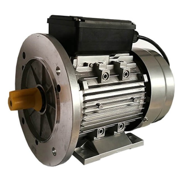 0.55kw/0.75hp Single-Phase 230v AC IP55 Protection Class-F Insulation Flange-Mounted Aluminium Housing Induction Motor Motor