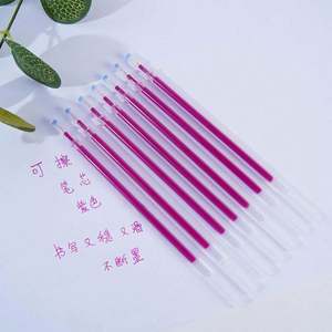 Recharges de stylos gel en plastique effaçables et résistantes à la chaleur, pointe aiguille 0,5 mm, emballage en vrac pour étudiants - Product Image 4