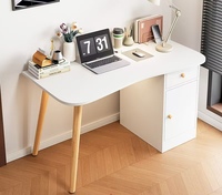 Bureau d'ordinateur moderne simple et polyvalent Table d'apprentissage à domicile avec tiroir pour étudiants