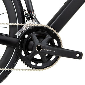 Vélo de route gravel à disque hydraulique intégral à montage plat 700C, cadre en fibre de carbone à absorption des chocs, vélo de course pour adultes, 24 vitesses RS - Product Image 2
