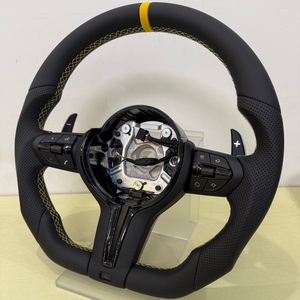 Volante Deportivo Negro OEM M para <span class=keywords><strong>BMW</strong></span> X4 M5 M2 F87 I8 <span class=keywords><strong>E30</strong></span> E34 E90 M40I F10 F80 F01 F86 F91 - Product Image 5