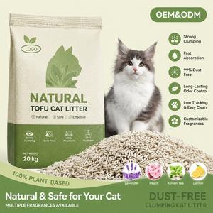 Arena para Gatos Ecológica Personalizable, Especificación Estándar <span class=keywords><strong>de</strong></span> 2.0 mm, Producción en Masa, Entrega Rápida, Arena para Gatos <span class=keywords><strong>de</strong></span> Tofu sin Polvo - Product Image 4