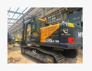 Excavadora Usada Hyundai de 22 Toneladas, Modelo 220lc-9s R220-9s, Año 2019, Motor Cummins, Caja de Cambios, Motor de Segunda Mano, Maquinaria Pesada - Product Image 1
