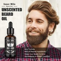 Ensemble d'huile et baume pour la croissance de la barbe, sans cruauté envers les animaux, naturel, pour homme, kit de soin de la barbe