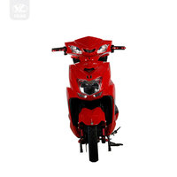 Vente en gros de moto électrique 1200W cyclomoteur grand vélo de haute qualité avec frein à disque long siège scooter avec deux roues