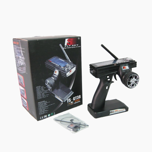 Sistema de Radio RC FlySky FS-GT3B+GR3B 2.4G 3CH, Transmisor de Plástico con Receptor para Auto y Barco RC - Product Image 1