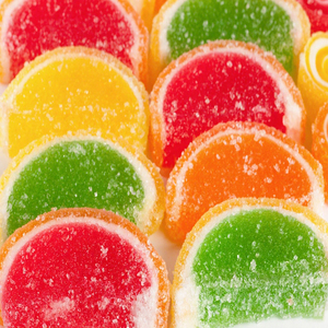 Bán buôn nhiều màu trái cây Hương vị Gummy Kẹo Cam Dưa Hấu lát hình thái lát đa Thạch trái cây kẹo - Product Image 4