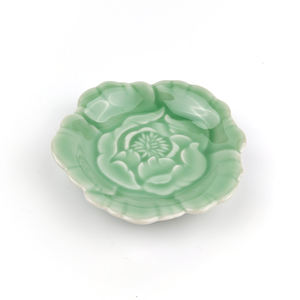 Mangkuk Saus Celadon Hijau Longquan Tradisional Cina, Mangkuk Bumbu Mini, Piring Bunga untuk Restoran <span class=keywords><strong>Sushi</strong></span> - Product Image 6