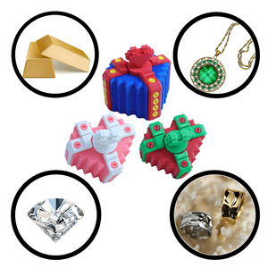 Annoying <b>Gift</b> Box Valentine's Day Toy Creative <b>Gift</b> Item PLA Material Customized Promotional Product - Product Image 4