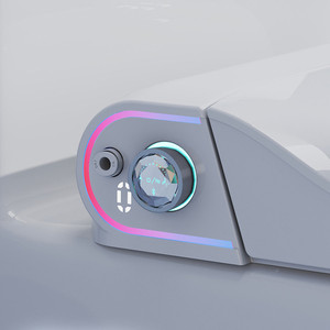 Siège de <span class=keywords><strong>toilette</strong></span> intelligent électronique avancé pour femmes, avec télécommande, chauffage, rabattement automatique et couvercle lavable - Product Image 6