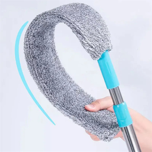 Cepillo telescópico para polvo con mango largo, cepillo para limpiar polvo junto a la cama, cepillos para eliminar el polvo, herramientas de limpieza para el hogar - Product Image 2