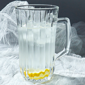 EPR <span class=keywords><strong>France</strong></span> Mug simple emballé Cadeau d'affaires Tasse à boire Tasse à bière Tasse à boisson froide <span class=keywords><strong>Bar</strong></span> à bière Tasse en verre à eau - Product Image 2