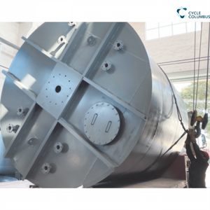 Vente chaude Réservoir de mélange et de stockage industriel - 50L-10000L Acier inoxydable 304/316 Cuve sous pression Agitateur Chauffage Homogénéisateur sous pression - Product Image 2