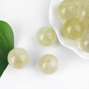 Wholesale Healing <b>Crystal</b> <b>Ball</b> Spheres Natural Lemon Citrine Mini <b>Crystal</b> Sphere for Decoration - Product Image 2