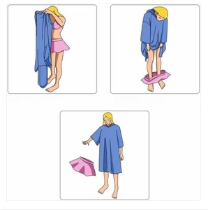 Serviette de <span class=keywords><strong>bain</strong></span> en microfibre pour enfants, cape à capuche, peignoir, serviette de plage, absorbante, séchage rapide, <span class=keywords><strong>poncho</strong></span> de plage - Product Image 2