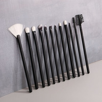 Ensemble de 18 pinceaux de maquillage de luxe en poils synthétiques, aspect naturel, facile à transporter, pinceau à raser IPRESTA PMB18 pour le visage, le corps et les ongles