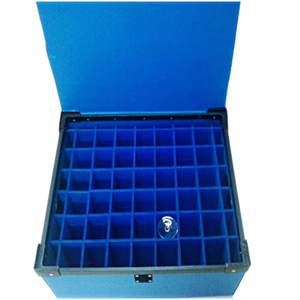 Cajas <span class=keywords><strong>de</strong></span> Almacenamiento <span class=keywords><strong>de</strong></span> Plástico Corrugado Impresas Personalizadas, Cajas <span class=keywords><strong>de</strong></span> Coroplast con Inserto para <span class=keywords><strong>Botellas</strong></span> y Artículos <span class=keywords><strong>de</strong></span> Vidrio - Product Image 4