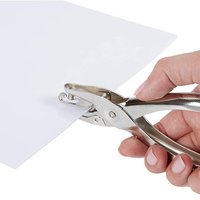 21423 perforateur de trou de papier en métal EVA pour papier et artisanat forme de cercle rond