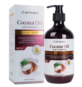 500ML OEM Private Label Coconut Oil Repair <b>Shampoo</b> - Product Image 1