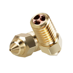 Boquilla de latón CHT de construcción conjunta de 0,4 mm con tres orificios de alto flujo para impresora 3D Ender 7 5 - Product Image 2