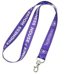 Cordon personnalisé en nylon et polyester pour porte-badge avec crochet, logo personnalisé pour badges nominatifs et porte-carte de cou - Product Image 3